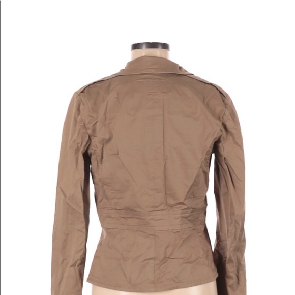 Trina Turk size 8 tan blazer jacket - Picture 3 of 5